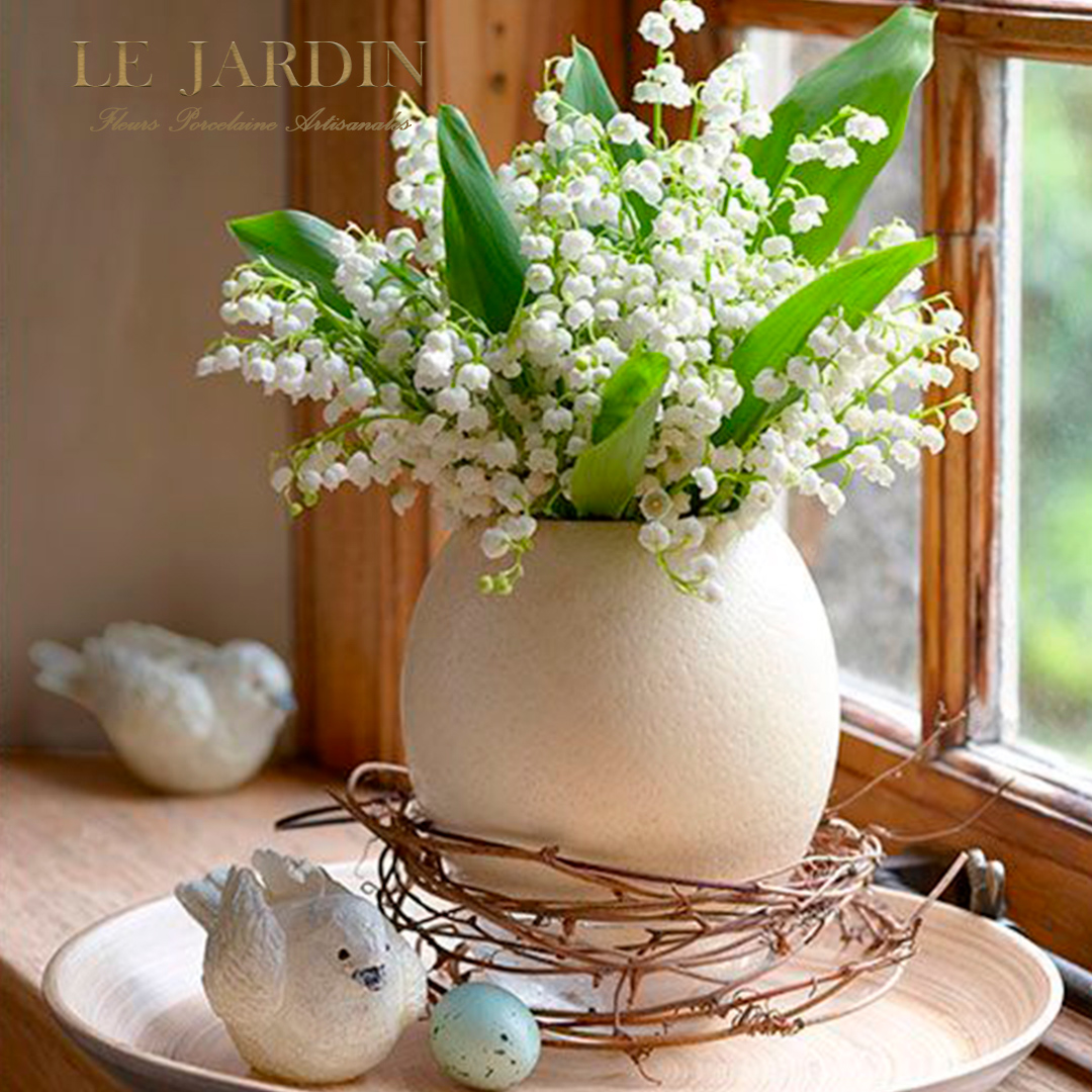 Розовый пион из фарфора ручной работы на заказ Ташкент